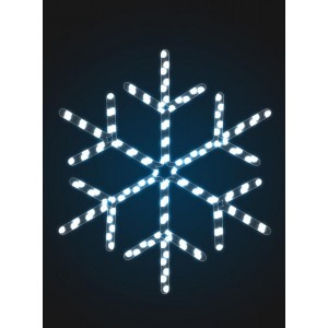 Новогодний мотив fl-19 "Снежинка 200 см" Новогодний мотив fl-19 "Снежинка 200 см"